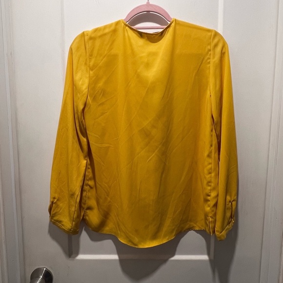 Zara EUC size S blouse. Matching hidden buttons - Picture 3 of 6